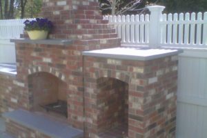 Dolan & Company Outdoor Fireplace