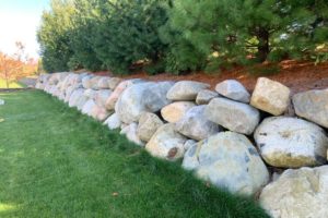 Dolan & Company custom rock wall